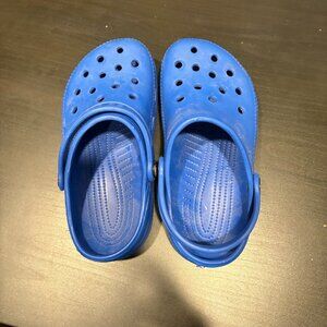 Blue Crocs Size J1